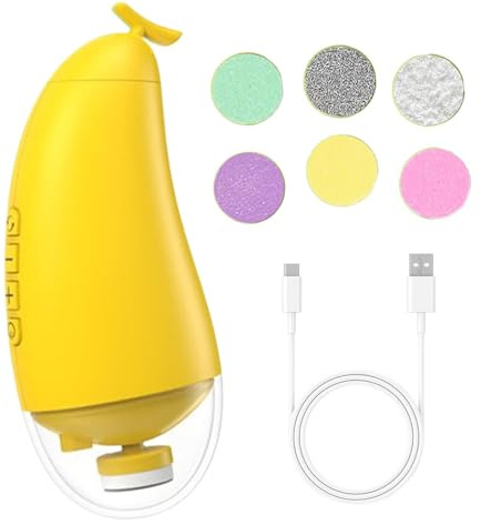 Tagliaunghie per bambini, per unghie per bambini, tagliaunghie di sicurezza ricaricabili USB lima per unghie elettrica per bambini tagliaunghie per uomini e donne