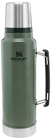 Stanley The Legend 10-08265-009 Insulated Flask, Stainless Steel, Green, 1.4 L, 1.4 L