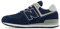 New Balance Jungen 574 Sneaker, Navy Dark, 38.5 EU