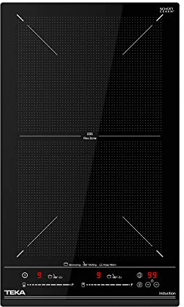 Teka Placa Modular Inducción 30 cm, 3 Zonas (2 + Flex), Touch Control Multislider, Power Plus, Sistema Fast-Click, Modelo IZF 32400 MSP