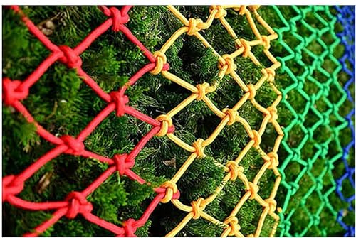 Kletternetz Buntes Klettertrainingsnetz Outdoor Indoor Kletternetz Seilleiternetz for öffentliche Einrichtungen Dekoration Dekoration (Größe: 2 * 3 m (6,6 * 9,9 Fuß)) ( Color : One Color , Size : 3*6m