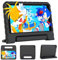 Tablet Para Niños 8 Pulgadas con Wi-Fi, Android 2GB RAM + 32GB ROM (1TB TF), GPS, 1280*800 HD Tablet Niños con BT5.0, Control Parental, 5MP + 2MP, Tablet Infantil con Funda EVA Shockproof, Negro