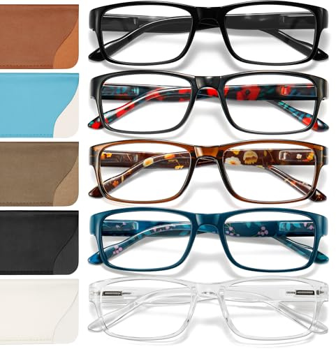 Gaoye 2.5 Reading Glasses Women, Eyeglasses, Blue Light Readers for Women, Computer Eye Glasses, Cheaters