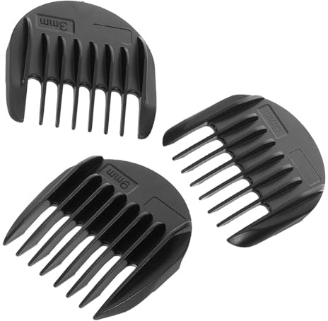 iplusmile 3 piezas Peines para Cortapelos Compatibles Guías Recambio para Control Preciso de Longitud Recortadoras