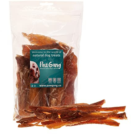 PawGang Beef Tendon Paddywack 500g – Air Dried Natural Dog Treats Chews