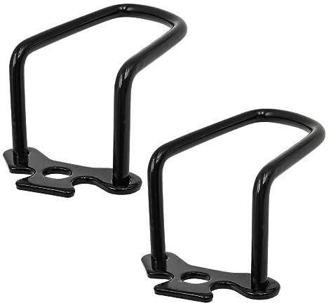 POFET 2 Stück Schaltwerk-Schutz, Radfahren, Schaltwerk, Kettenschutz für Fahrräder, Mountainbikes, Rennräder, Falträder – Schwarz