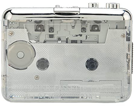 Tragbarer Kassettenspieler, VintageKassettenspieler, UKW-Radio, Stereo mit 3,5-mm-Kopfhöreranschluss, 2AA-Batterie oder USB-Stromversorgung