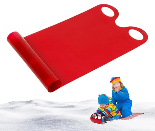Luge neige enfant Portable, Multifonctionnelle, Résistante à l'Usure et aux