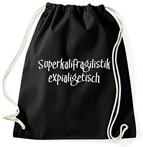 STYLETEX23 Mary Poppins Turnbeutel Sportbeutel, schwarz