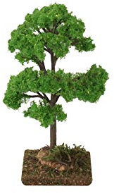 Albero Verde per Presepe, Alberello per Presepi Linea Bertoni, 5 x 5 x 13 Cm