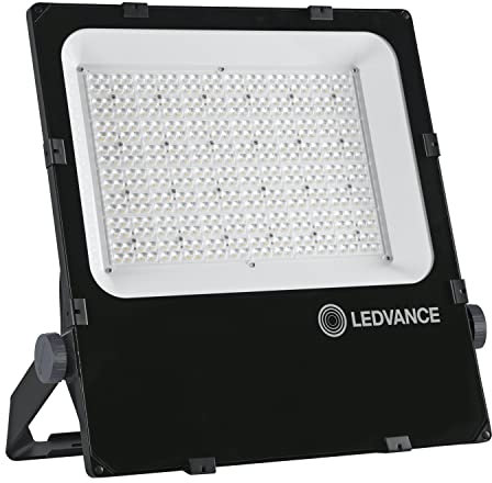 LEDVANCE Fluter LED: für Wand/Mast/Boden/Decke, FLOODLIGHT PERFORMANCE SYM R30, 290 W, 220…240 V, Ausstrahlungswinkel: 30, Cool White, 4000 K, Gehäusematerial: Aluminium, IP66, 1-er-Pack