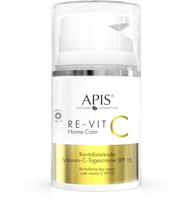 APIS RE-VIT C MAISON SOINS CRÈME REVITALISANTE AVEC VITAMINE C PAR JOUR SPF 15 50 ML