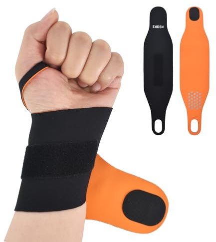 DEARBAG Handgelenk Bandagen, Unisex Handgelenk stützung, Handgelenkbandage Wrist Wraps Handgelenkschoner für Arthritis, Sehnenentzündung, Verstauchung, Sportschutz, Fitness, Bodybuilding
