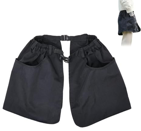 Dog Training Apron, Leckerlibeutel für Hunde,Hundetraining Futterbeutel Taillenschürze mit großen Taschen und Verstellbare Hüftgurt für Hundetrainer Futterbeutel Hundetraining Leckerli Tasche (M)