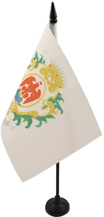 AZ FLAG Bordsflagga Staden Nice 21x14 cm 100D Polyester Plastfot