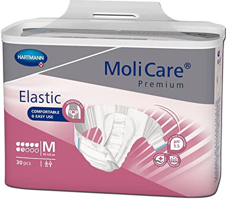 MoliCare Premium Elastic 7 Tropfen - Gr. Medium - bei Blasenschwäche & Inkontinenzvorlagen Hartmann