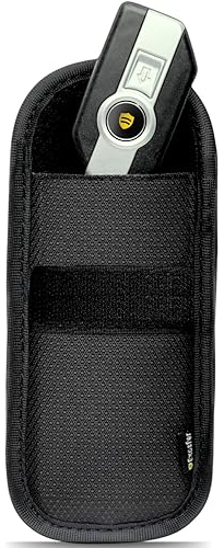 EXOSFER - Custodia Schermata Chiave Keyless (Ripstop, Small) - 1 Custodia. Gabbia Faraday Antifurto Auto. Blocco Segnale RFID per Chiavi e Telecomando. Protezione Rinforzata Contro il Pirataggio.