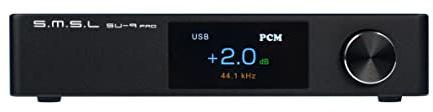 S.M.S.L SU-9 PRO Unterstützung MQA & MQA-CD LDAC Bluetooth 5.0 DSD512 XMOS XU-316 PCM 768kHz/32Bit Qualcomm Aptx Hochleistungs-Audio-DAC-Decoder
