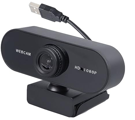 Yanmis 1080P webbkamera med mikrofon, 1080P HD-streaming datorkamera för, för OS X, för videoinspelning