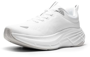 NORTIV 8 Scarpe da Ginnastica da Uomo per Camminare, Corsa, Tennis, con Ammortizzazione ActiveBreeze, Antiscivolo, per Allenamento in Palestra,Size 47,Bianco,SNWS246M