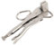 Título reescrito de Klanata: Vice Grips de 2000 lb tirando de la pinza de aluminio, herramienta de carrocería automática de metal bender de costura plana para metal
