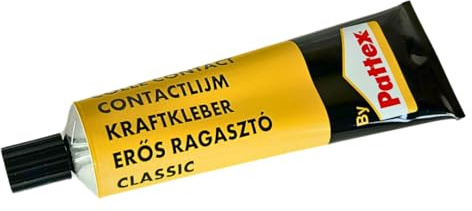 Pattex Kraftkleber Classic 100g – Kontaktkleber Alleskleber für Holz, Metall, Leder, Kunststoff & Gummi – starker Universal Klebstoff hitzebeständig, lösungsmittelhaltig, schnelle & dauerhafte Haftung