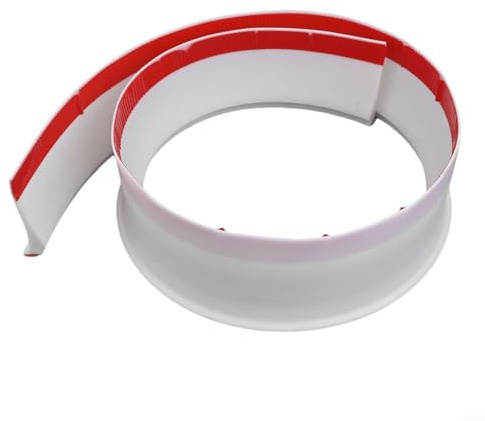 Striscia di tenuta in silicone per doccia e lavandini, 1 m, efficace soluzione di tenuta per separazione da bagnato e asciutto