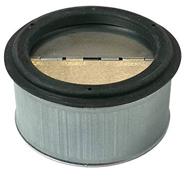 Valvola d.80 di NON RITORNO ARIA per le Tubazioni flessibili e rigide Aria Calda e Fredda