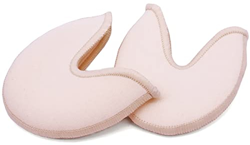 DANCEYOU Schuhpolster Spitzenschoner Gelschoner Zehenkappen Zehenschutz in Spitzenschuhen für Tänzer und Sport Größe S