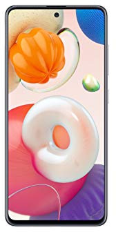 Samsung Galaxy A51 128GB Handy, Silber, Haze Crush Silver, Android 10, Dual-SIM