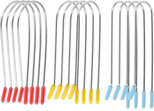 Zerodeko 24 Piezas Clips de Alambre de Metal para Rulos Calientes, Pinzas para Permanente de Acero Inoxidable 304, Mantenimiento del Cabello y Uso en Casa DIY