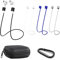 Magnetic Strap, 4 Stück Magnetische Anti Verlust Gurte, Length 70 cm, Quadratische OhrhöRer Fall mit Karabiner Kompatibel mit AirPods Pro/2/1