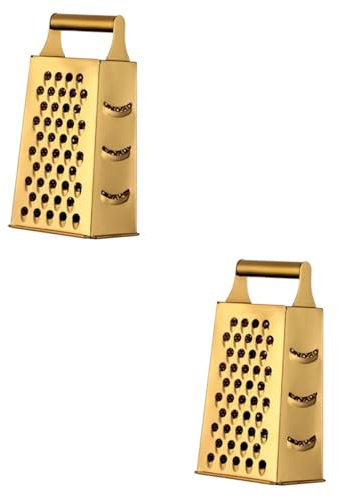 OKUMEYR 2pièces Râpe à Fromage Acier Râpe Multifonctionnelle Pour Légumes Et Fruits Ustensile De Cuisine Pratique Et Pour Amateurs De Cuisine à