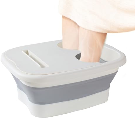 Bacino da bagno per pediluvio, Vasca da bagno per pediluvio, Bagno pieghevole per piedi da bagno, Vasca da bagno pieghevole per pediluvio, Vassoio pieghevole per pediluvio