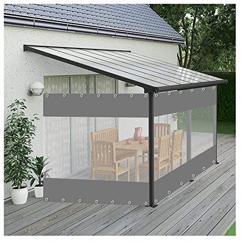 Bâche d'extérieur en PVC 2,2 x 3 m – Housse imperméable et résistante au gel pour terrasse, garage, pavillon – Bâche de protection contre les intempéries