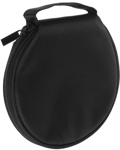 MAJORMENCH CD Adecuado Discos Negro 20 Estuche Capacidad Oxford para Tela o de Diseño Compacto para Organizar Dvds y Cds en Casa Viaje