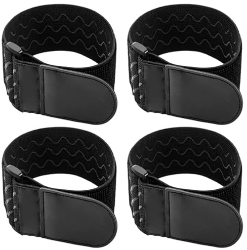4 Pezzi Protezione per Bambini, Impedisce ai Bambini di Aprire il Rubinetto, Sicurezza dell'Acqua per Bambini, Banda Elastica in Velcro, Rubinetto, Per Cucina, Bagno (Nero, 5 * 30 cm)