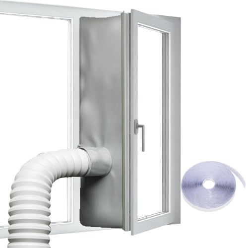 Sello para Ventana de Aire Acondicionado Portátil Fijador Adhesivo