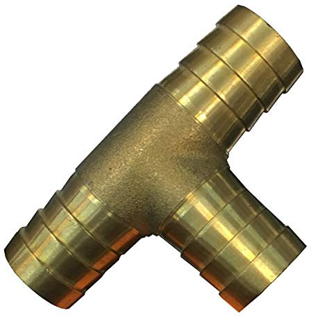 Distributeur en Y, T de 12 mm, 16 mm, 19 mm pour tuyau de jardin, raccord de tuyau (VGS), diamètre : forme en T 12 mm
