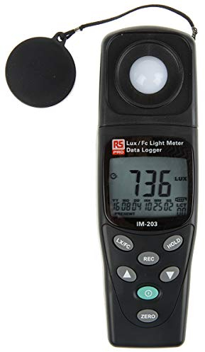 RS PRO IM203 Luxmeter mit Photodiode, bis 200000lx, ±3%