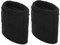 Gewichteter Handgelenkschutz, 0,5 Kg Gewicht, Handgelenkschutz, 2 Stück Handgelenkgewichte, Knöchelgewichte, Arm, Hand, Sandsäcke, Fitness-Trainingsgerät für Walking, Laufen,(Schwarz)