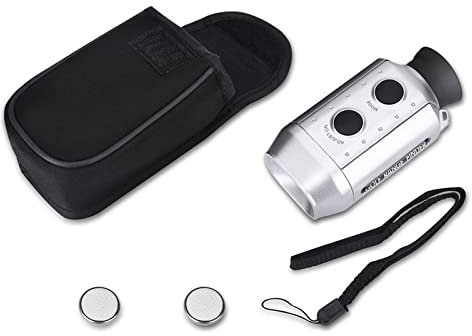 ANKROYU Telémetro De Golf, Telémetro De Golf Portátil, Probador De Medidor De Distancia Telescópico, Telémetro De Caza, Accesorios De Golf, Regalos De Golf para Hombres