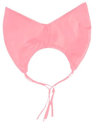 Folpus Bonnet de Douche pour Chien et Chat, Garde Les Oreilles Au Sec, Réglable, Imperméable, Réutilisable, pour Animal de Compagnie, Protection Des Oreilles, ROSE