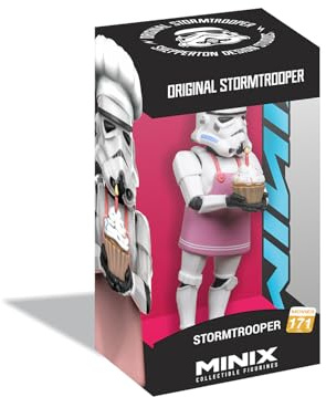 MINIX Stormtrooper Birthday Model – Collectible Action 12cm Figure Movie Icon Range Star Wars for Fans