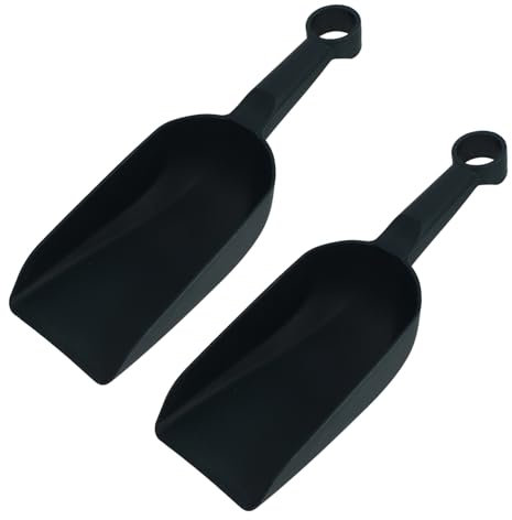 HIAKDOFT 2pièces Truelle De Jardin Plastique De Outils Ergonomiques pour Transplantation Et Aménagement Paysager pour Jardinage à Domicile Et Activités Extérieures