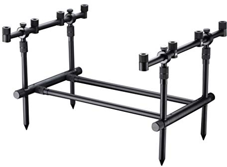 New Direction Tackle 4 Rod - Rod Pod zum Karpfenangeln, Rutenhalter für Karpfenruten, Rutenablage, Rutenständer, Rod Pod