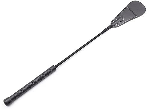 Tianmao Peitsche Sex Hart Leder, 46cm Peitsche Sex SM, Peitsche Pferd Whips Peitsche Sex Weich Leder Sex Spielzeug für Paare