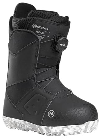 Nidecker Micron '23 Snowboard Boots Kinder, Farbe:Black, Größe:13C