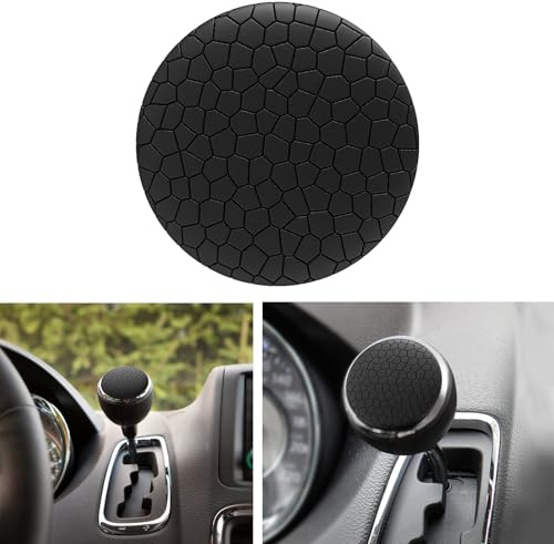 Tiga Shift Shifter Knob Cap for 2011-2020 Dodge Caravan, Chrysler Town and Country 2012 2013 2014 2015 2016 2017 2018 2019, Black (Cap ONLY)