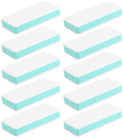 10er Pack Schleifschwamm, 1000 5000 Grit Ultrafeiner Schleifblock, waschbar und wiederverwendbar, zum Schleifen von Trockenbauwänden und Glätten von Fugenmassen